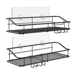 Organizador De Ducha Set X2 Repisa Baño Adhesivo Inoxidable