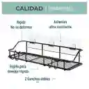 Organizador De Ducha Set X2 Repisa Baño Adhesivo Inoxidable