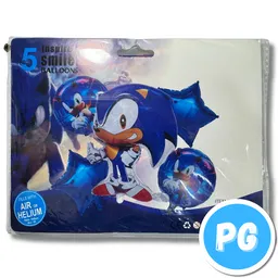 Paquete De Bombas De Sonic X5 Unds Para Inflar Con Aire O Helio