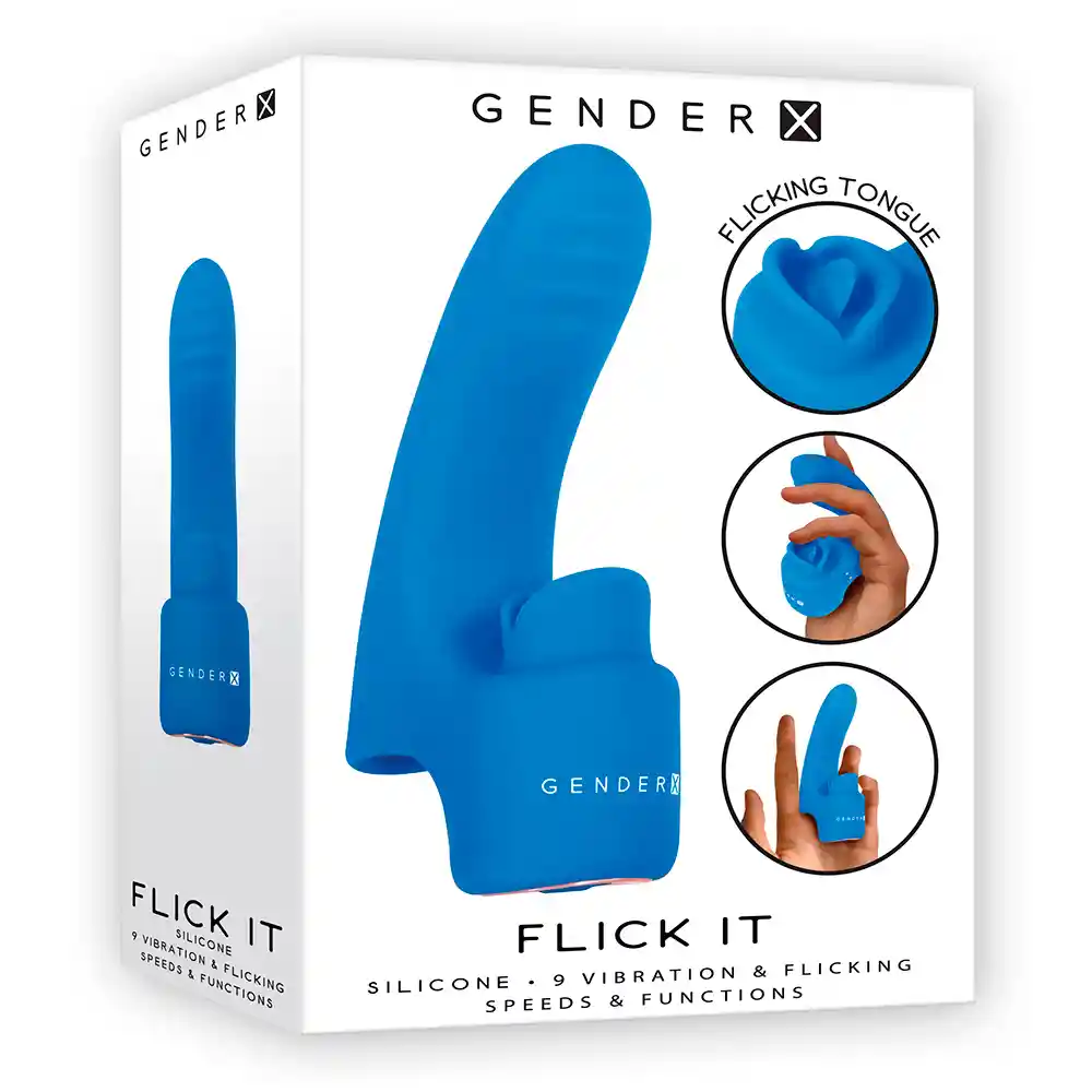 Vibrador Para El Dedo Púlsalo Gender X