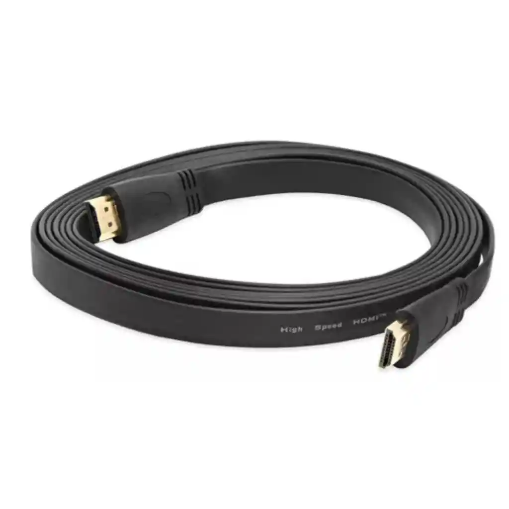 Cable Hdmi A Hdmi Plano De 1.8m Full Hd Encauchado 3d