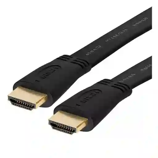 Cable Hdmi A Hdmi Plano De 1.8m Full Hd Encauchado 3d