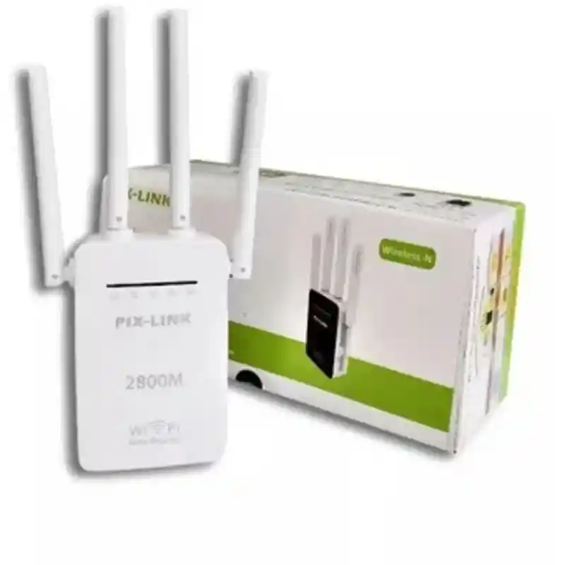 Repetidor De Wifi 4 Antenas Wifi Repeater Pix Link