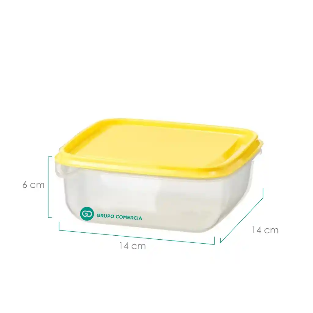 Set X3 Tupper Porta Comidas 600ml Libre Bpa Multifuncion