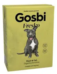 Gosbi Fresko Dog Meat Fish X 375 Gr