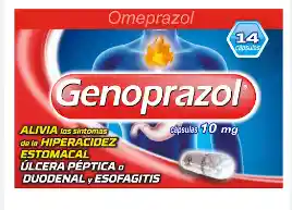 Genoprazol(omeprazol 10mg) Capsulas