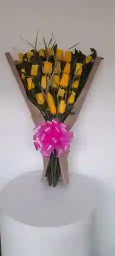 Bouquet De Rosas Amarillas