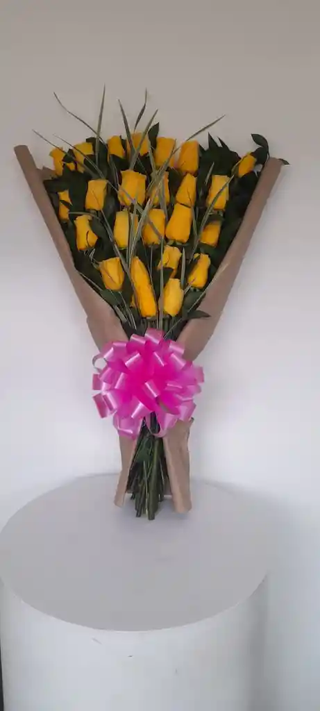 Bouquet De Rosas Amarillas