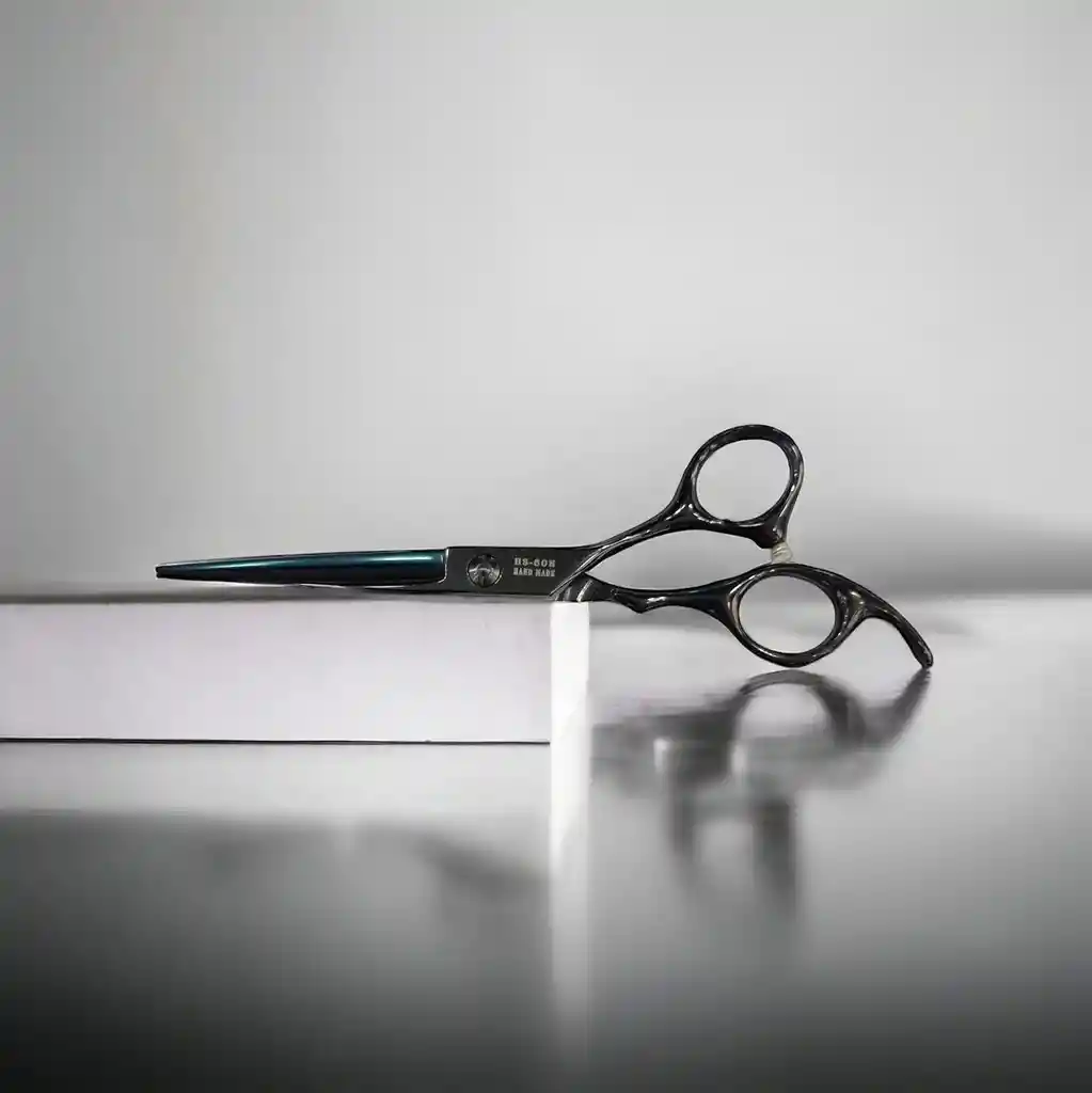 Tijera Profesional Corte De Cabello (filo Liso) Negra