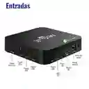 Tv Box Megalite Mqx Pro Estándar 4k 8gb Negro Con 1gb