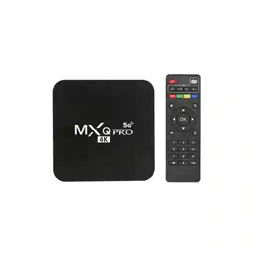 Tv Box Megalite Mqx Pro Estándar 4k 8gb Negro Con 1gb