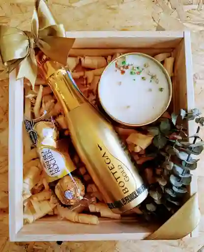 Botegga Iluminada (vino*vela De Soja*chocolates)