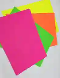 Cartulinas Neon Octavos X7