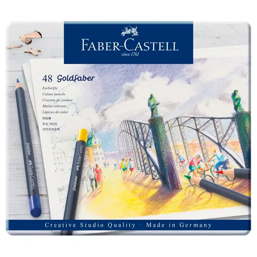 Lapices Faber Castell Goldfaber Acuarelables X 48