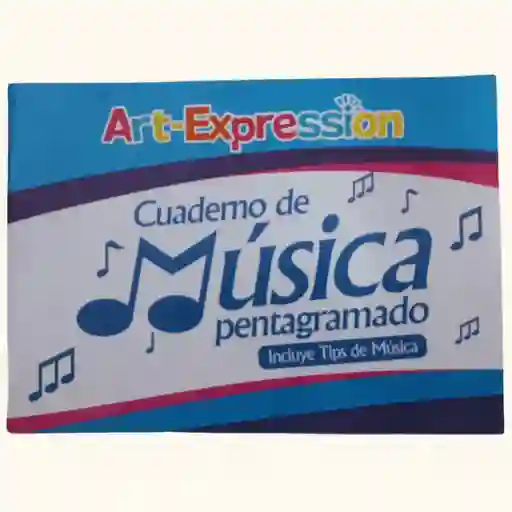 Cuaderno Musica Media Carta