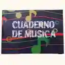 Cuaderno Musica Media Carta