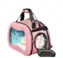 Bolso Gatito Plegable Tela