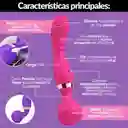 Vibrador Y Masajeador Clitoris De Lujo Usb 2 En 1 New Generation