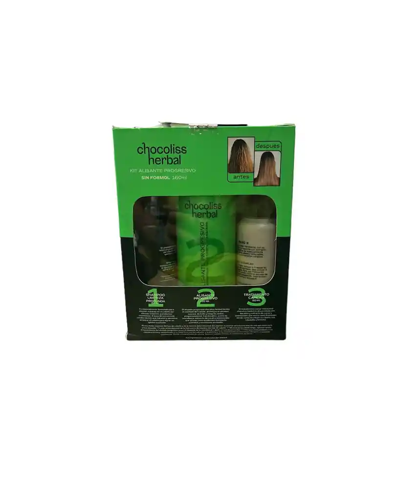 Chocoliss Herbal Kit Alisante Progresivo 160ml