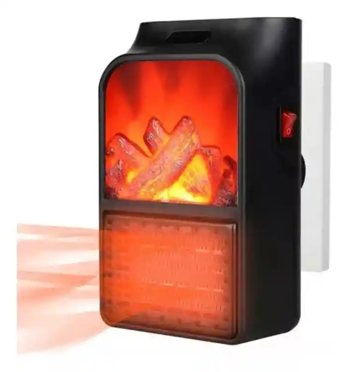 Calentador Ambiente Con Control Flameh Chimenea Artificial