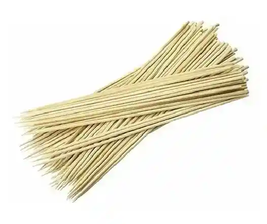 Pinchos De Bambu / Palo / Palitos De Chuzo X 100 Unidades 30 Cm