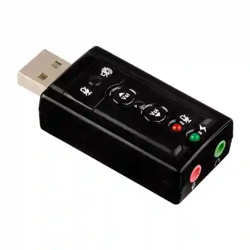 Tarjeta De Sonido 7.1 Ch Externa Usb