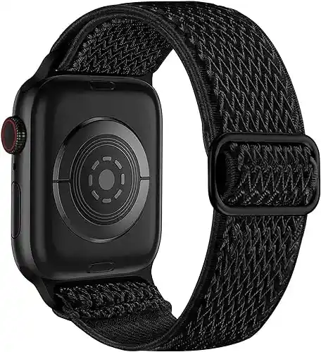 Pulso Negro Rombos Para Apple Watch, Iwatch