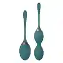 Bolas Chinas Kegel Lilo Vipmix X3 Verde Para Ejercicios Pélvicos