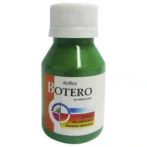 Acrilico Botero Verde 60 Ml