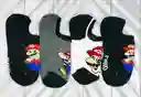 Medias Tobilleras Mario Bross