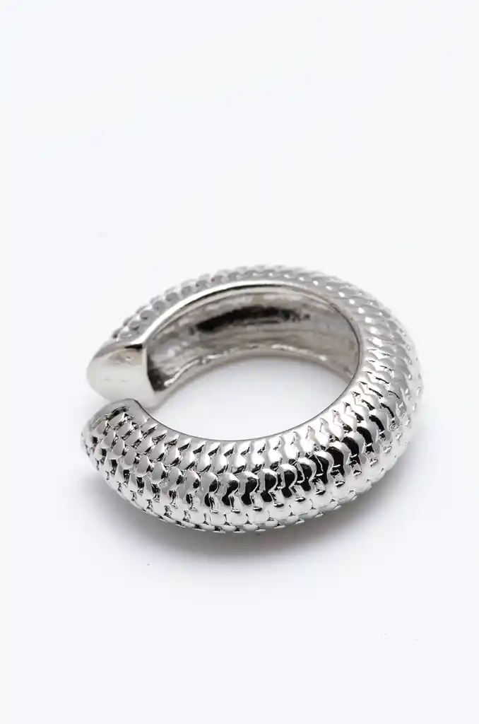 Earcuff Chunky Caracol Plata