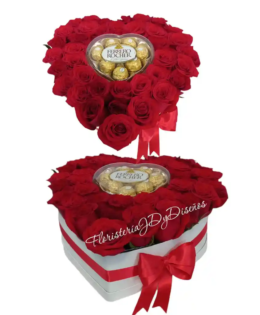 Corazon De Rosas Y Chocolate