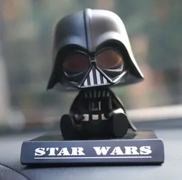 Figura Coleccionable Y Soporte Para Celular Darth Vader Star Wars