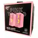 Parlantes Gamer Rgb Usb Havit Hv-sk202 Rosa Pink Taboo