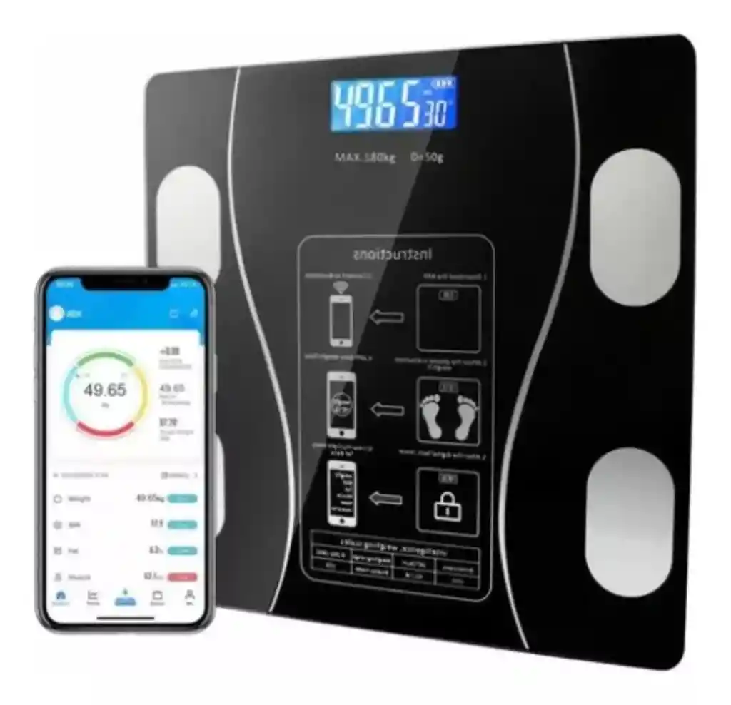 Bascula Balanza Pesa Digital Bluetooth