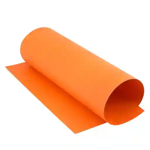 Cartulina Medio Pliego Naranja 70 X 48