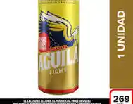 Cerveza Aguila Ligth Lata 269 Ml