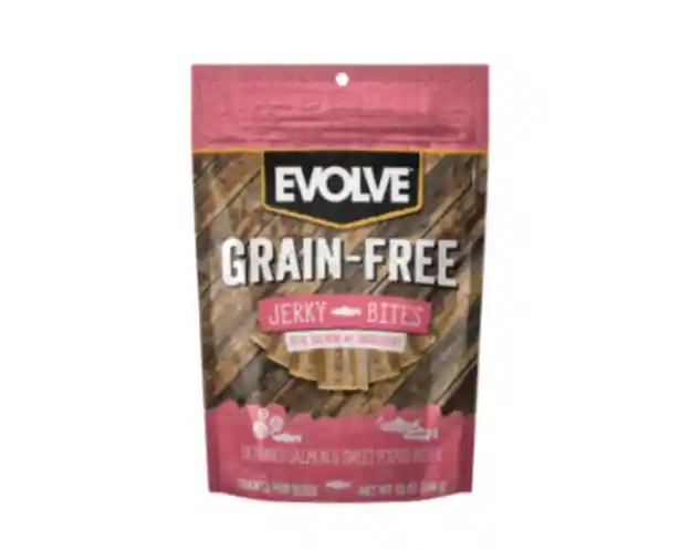 Snack Evolve Dog Grain F. Salmon X 340gr