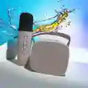 Parlante Bluetooth Karaoke Con Micrófono Color Beige