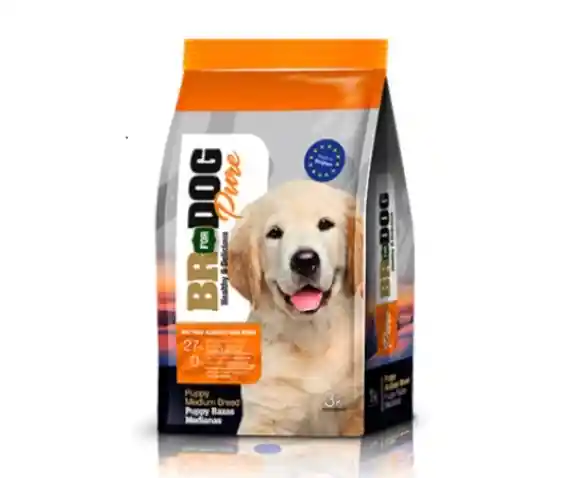 Br For Dog Puppy Raza Mediana X 3kg