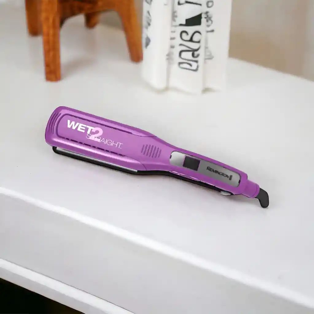 Plancha Para Cabello Remington Straight Wet 2 Gruesa