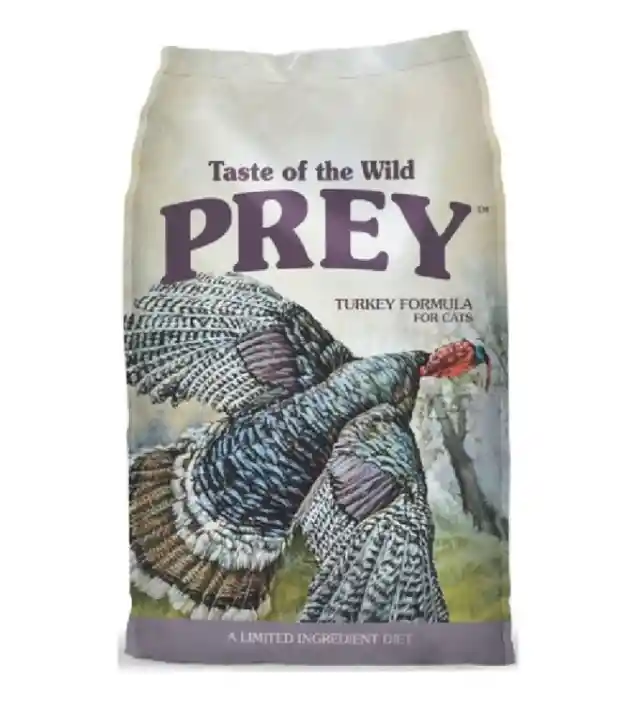 Taste Of The W. Prey Cat Turkey X 6lb (pavo)