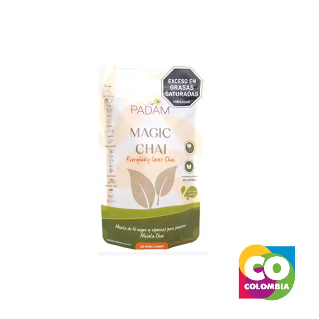 Magic Chai Marca Padam Embalaje De 1 Unidad Por 100 G