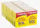 Paquete De Cajas De Fósforos El Sol