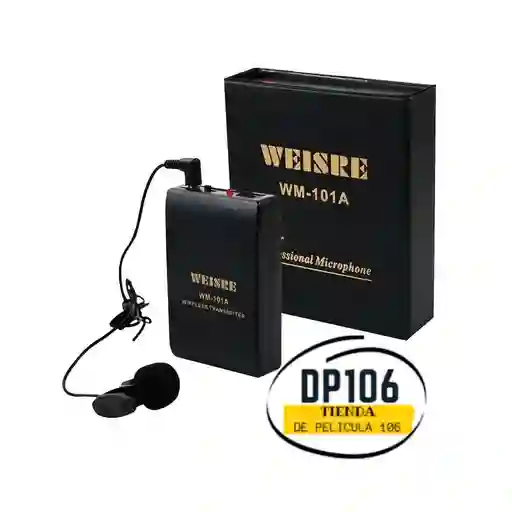 Microfono Inalambrico Weisre Wm-101a Super Profesional