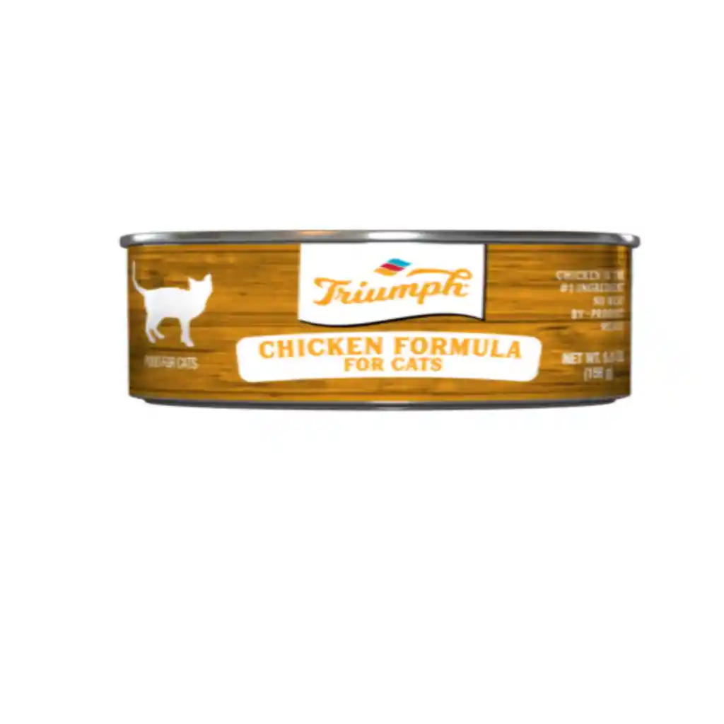 Lata Triumph Gato Chiken X 156gr (pollo)