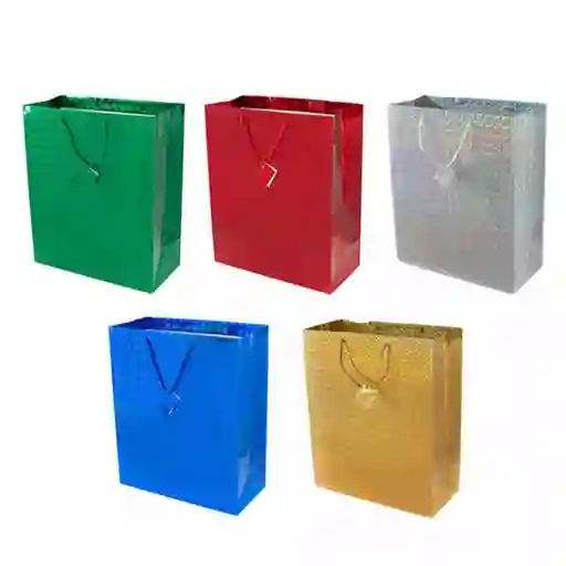 Bolsa Regalo Mediana Unisex Holográfica