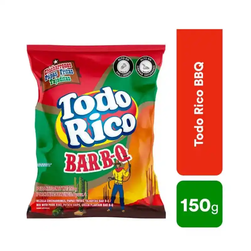 Todo Rico Bbq 150g