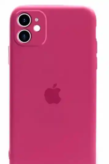 Iphone 11 Silicone Case Fucsia