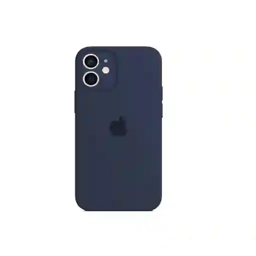 Iphone 11 Silicone Case Azul Oscuro